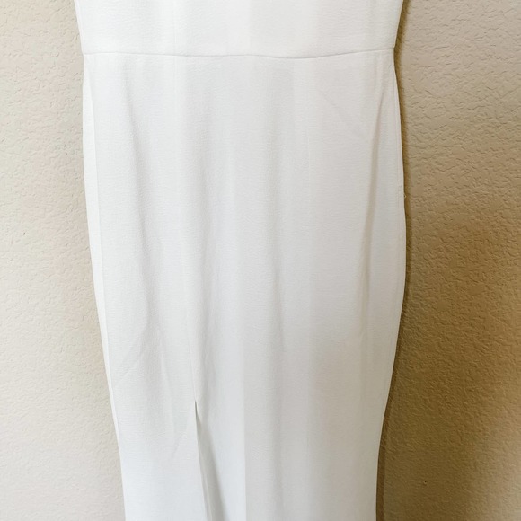 Dress The Population Iris Trumpet White Formal Maxi Dress Size XS - Picture 5 of 13